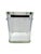 Mid 20th Century Mid 20th Century Wilardy Clear Lucite Ice Bucket With Hinged Lid and Chrome Accents For Sale - Image 5 of 9