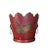 French Vintage Cranberry Red French Tole Monteith Cache Pot / Jardinere / Planter With Lion Head Rings For Sale - Image 3 of 6