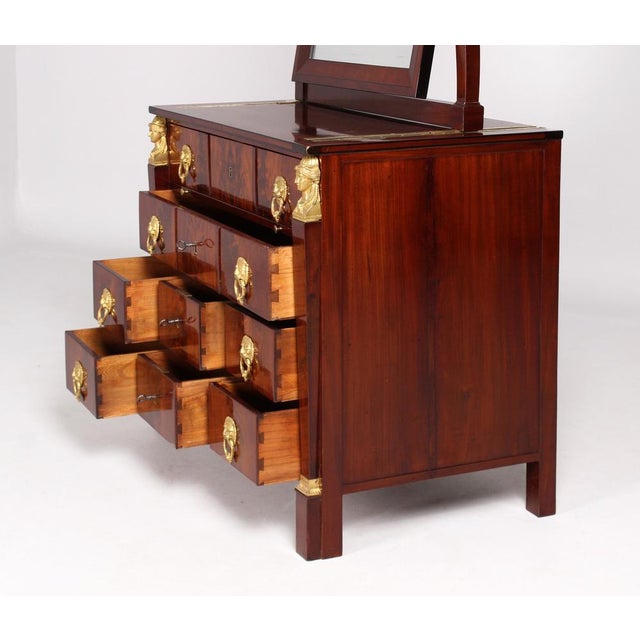 Empire Dresser by Chapuis, Brussels, 1810s For Sale - Image 10 of 18