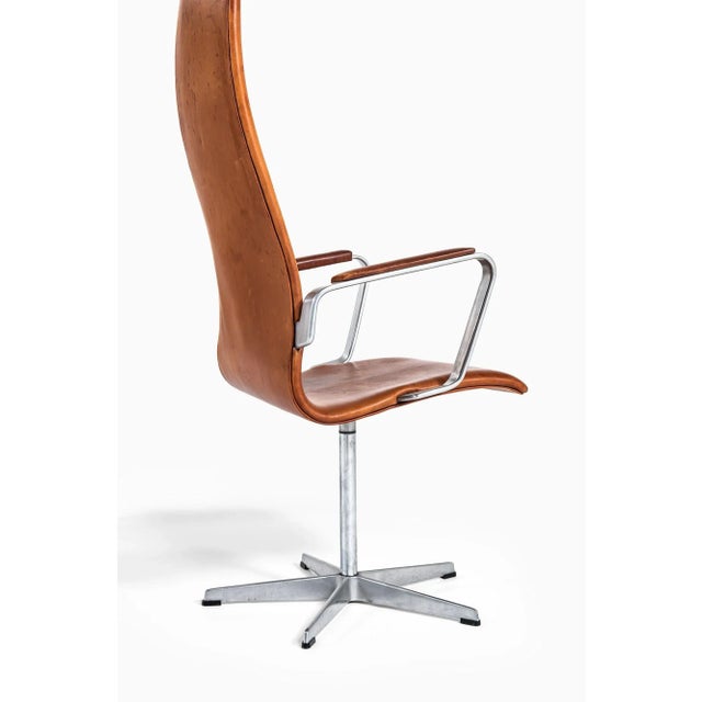 Model 3272 Oxford Chair by Arne Jacobsen for Fritz Hansen, 1969 For Sale - Image 10 of 12