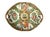 Ceramic Chinese Famille Rose Porcelain Oval Trinket Bowl With Handles For Sale - Image 7 of 7