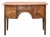 Vintage Western Natural Wood Brandy Board Sideboard Console Table For Sale