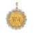 Modern Vintage, Charles X French 40 Francs Coin, Diamond and Cultured Pearl Pendant For Sale - Image 3 of 7