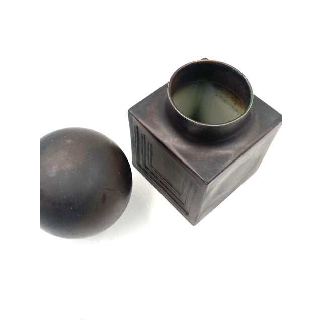 Xavier Feal, Mid-Century Modern Brown Ceramic, France 1960s For Sale - Image 11 of 12