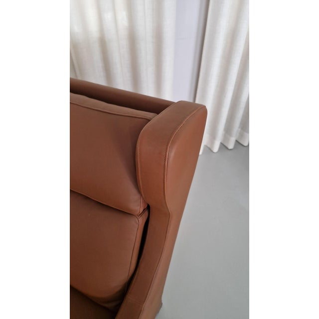 1970s Wingback Chair by Børge Mogensen For Sale - Image 5 of 6