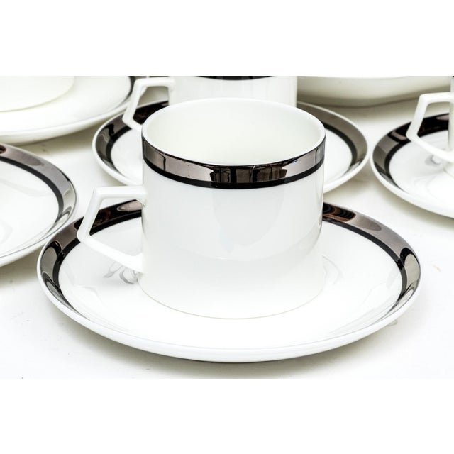 Mikasa Vintage Mikasa Solitude Pattern Bone China Dinnerware Service—93 Pieces For Sale - Image 4 of 6