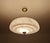 Gold Art Deco Pendant Light in Amber Marble Glass, 1930s For Sale - Image 8 of 18
