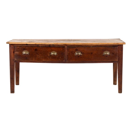 Welsh Pine Preparation Table For Sale