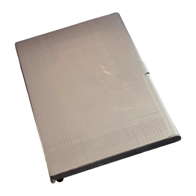 1990s Tiffany & Co Estate Business Card Holder Sterling Silver For Sale - Image 9 of 11