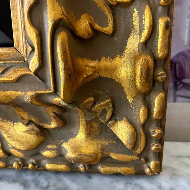 Alexander Gore Russian Abstract Acrylic Painting in Gold Frame Signed and Dated For Sale - Image 12 of 12