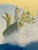 Original lithograph titled "Prince Codadad" by artist Maxfield Parrish, in its original frame. The illustration was...