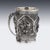 Antique 19th Century Burmese Silver Repoussé Jataka Tales Mug, 1890 For Sale - Image 6 of 16