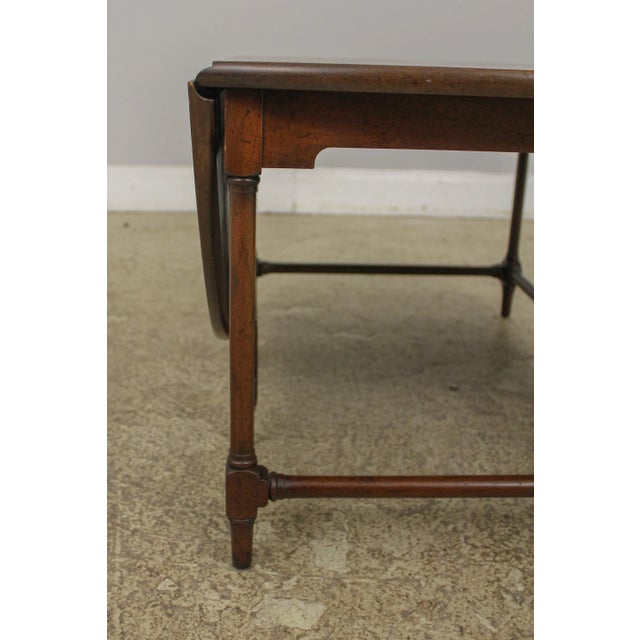 Beacon Hill Beacon Hill Bamboo Form Mahogany Coffee Table For Sale - Image 4 of 13