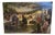 Heinrich Waldschmidt, Circus – Circus Artists and Horse, 1870, Oil Painting on Canvas For Sale