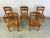 Vintage Oak and Wicker Dining Chairs, 1960s, Set of 5 For Sale - Image 8 of 10