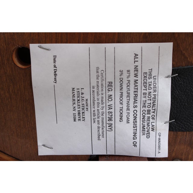 Set of 3 Stickley Mission Oak Counter Bar Stools For Sale - Image 14 of 14