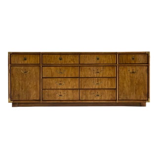 1970s Vintage Drexel Campaign Accolade Dresser For Sale