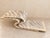 Modern Vintage Sculptural Marble Console | Karl Springer Attributed | S Shape For Sale - Image 3 of 5