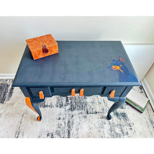 One of a Kind Doberman Statement Table For Sale - Image 16 of 16