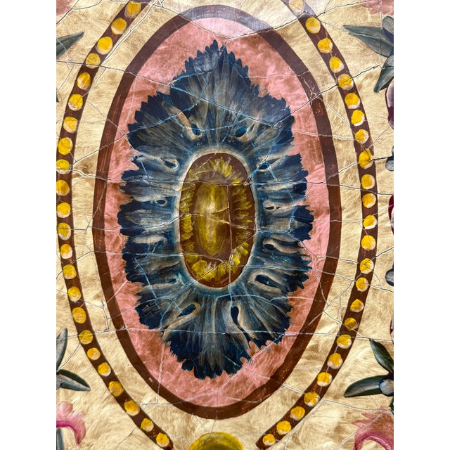 Maitland-Smith Painted Wall Panel For Sale - Image 9 of 12