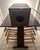 Brown Mid-Century Modern Brutalist Stacked Wood Block Table Lamp Base For Sale - Image 8 of 8