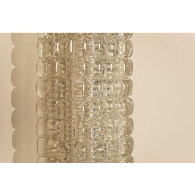 Large Murano Glass Wall Lamp from Venini, Italy, 1970s For Sale - Image 9 of 13
