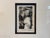 Figurative Midcentury Black and White Framed Charcoal Drawing of Nude Figure by Ed Rosen For Sale - Image 3 of 4
