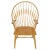 1970s Vintage Hans Wegner Style Ash Peacock Arm Chair For Sale - Image 13 of 13
