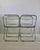 Modern Pila Folding Lucite Chairs by Piretti for Castelli Chrome Smoked Lucite Vintage -Set of 4 For Sale - Image 3 of 18
