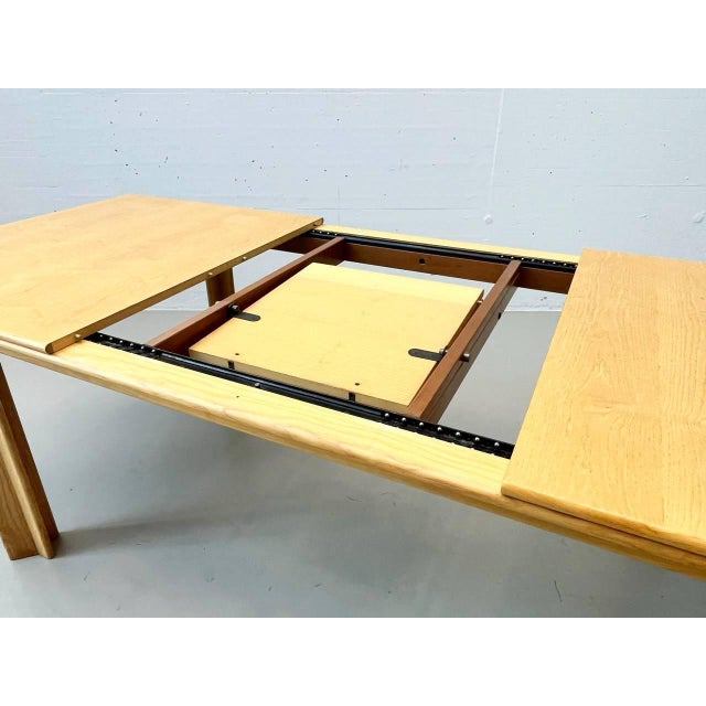 Monk Chairs and Table by Afra and Tobia Scarpa for Molteni, 1973, Set of 6 For Sale - Image 17 of 18