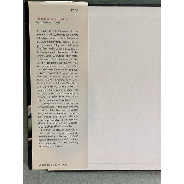 Art Deco 1970s The Films of Joan Crawford Hardcover Book For Sale - Image 3 of 11