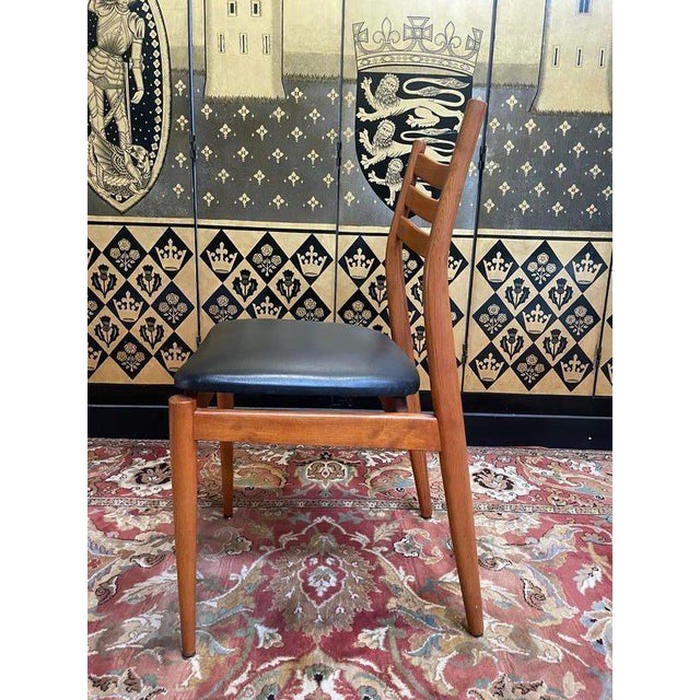Scandinavian Oak Chairs, Set of 6 For Sale - Image 9 of 11