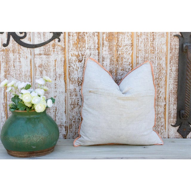 Lilac Sindh Sami Square Pillow For Sale - Image 4 of 6