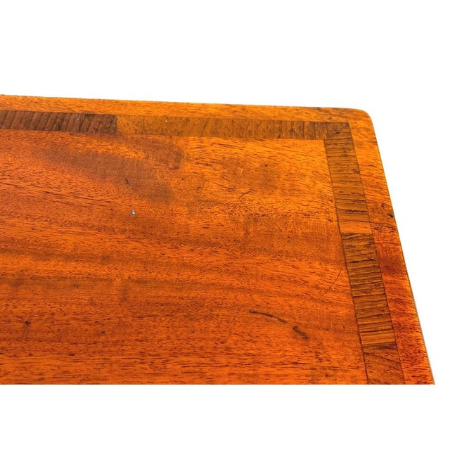 Brown Regency Mahogany Occasional Lamp Table with Drawer, 1820s For Sale - Image 8 of 11