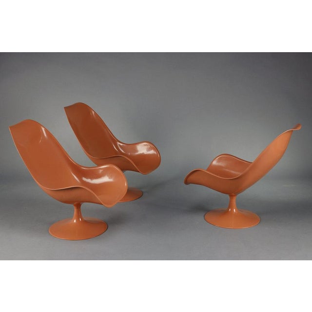 Tulip Chairs and Coffee Table, 1970s, Set of 4 For Sale - Image 11 of 18