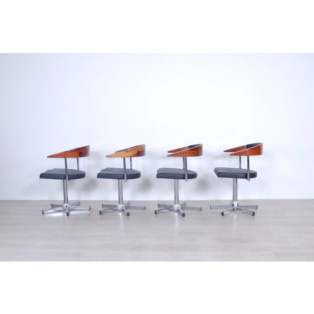 1990s Hairdressing Salon Armchairs from Maletti, 1990s, Set of 4 For Sale - Image 5 of 18