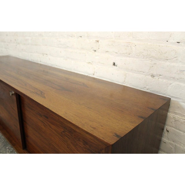 Bodil Kjaer Mid 20th Century Danish Rosewood Sideboard Designed by Bodil Khaer for E. Pedersen & Søn. , Attributed For Sale - Image 4 of 18
