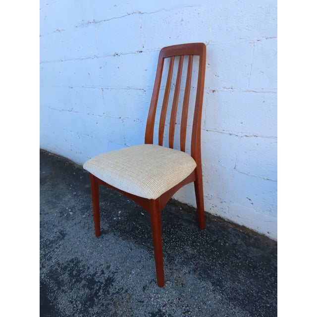 Brown Edvard Valentinsen Danish Modern Dining Table Six Svegard Chairs 2 Leaves 6311 For Sale - Image 8 of 18