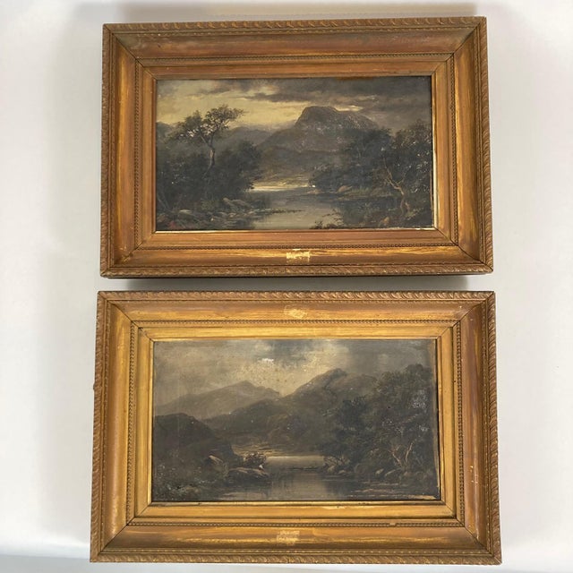 Pair of Late 19th Century J. A. Boel Landscape Paintings For Sale - Image 13 of 13