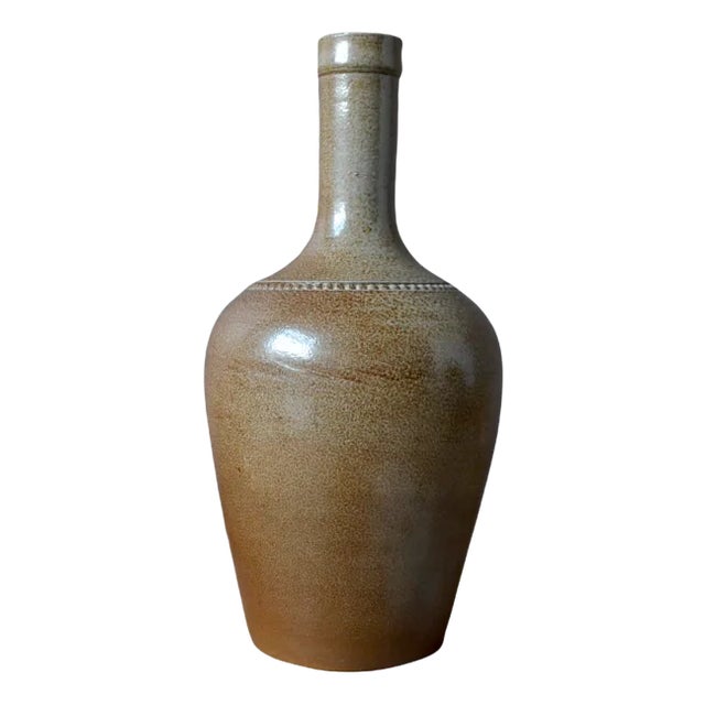 Sandstone Vase by Paul Langeron for Pont De Vernes, France, 1960s For Sale