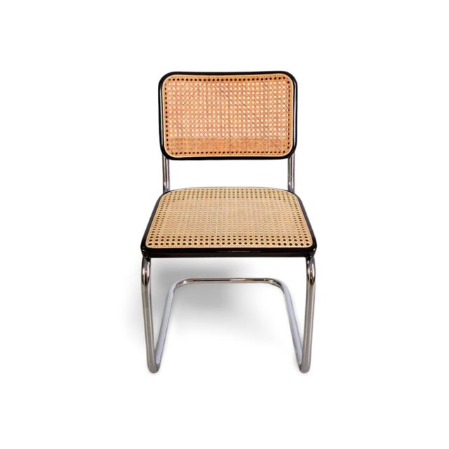 Viennese Cane S32 Cantilever Chair by Marcel Breuer for Thonet For Sale - Image 11 of 11