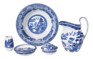 Wedgwood England Porcelain Dinnerware - 5 Piece Set