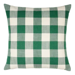 Schumacher x Mary McDonald Picnic Indoor/Outdoor Pillow 20" x 20" in Emerald
