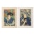 Toyohara Kunichika Kabuki Actor Scene Woodblocks, 2 For Sale