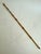 Gold Victorian Gold Plated Mother of Pearl Walking Stick For Sale - Image 8 of 10