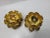 Mid Century Lotus Brass Candle Holders - a Pair For Sale - Image 10 of 11
