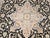 Fine Persian Tabriz Rug, Hand-Knotted Wool & Silk, Geometric Heriz Pattern, Black & Ivory, 7x10 For Sale - Image 16 of 17