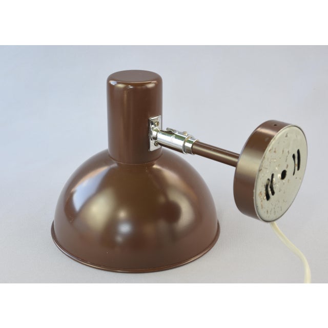 Bunker Wall Lamp by Johannes Hammerborg for Fog & Mørup, 1977 For Sale - Image 9 of 13