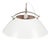 Pendant in White Aluminium from Hans J. Wegner, 1970s For Sale
