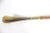 Wood Vintage Long Wood Faux Tortoise Shell Bird or Eagle Head Shoe Horn For Sale - Image 7 of 9